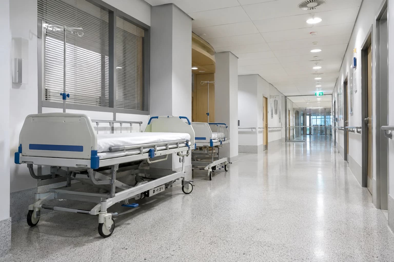 Freestanding ER pathway and lobby